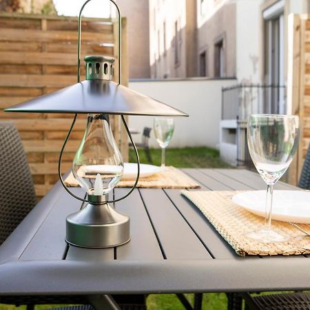 Green Appart Le Chene Rouge Avec Jardin Prive Apartment Mulhouse Exterior foto
