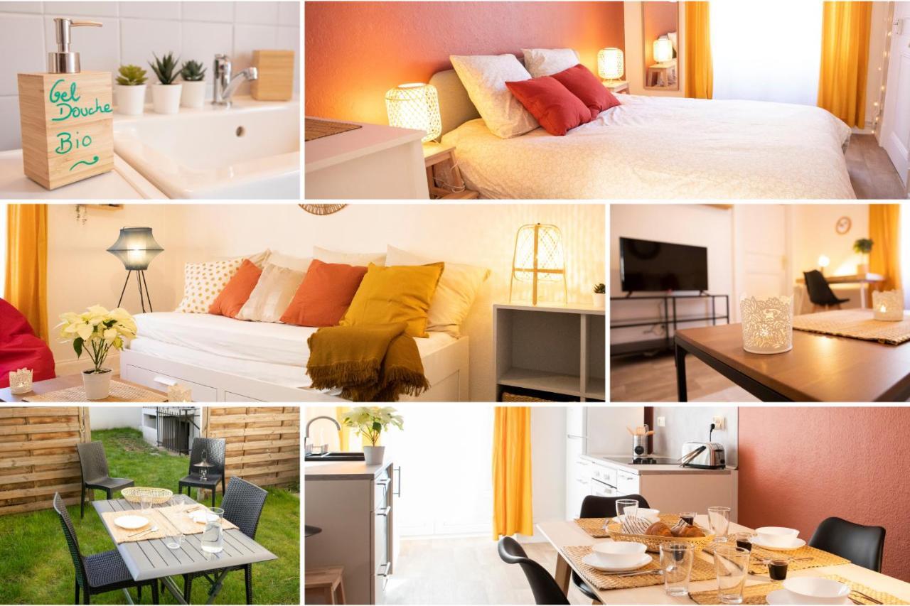 Green Appart Le Chene Rouge Avec Jardin Prive Apartment Mulhouse Exterior foto